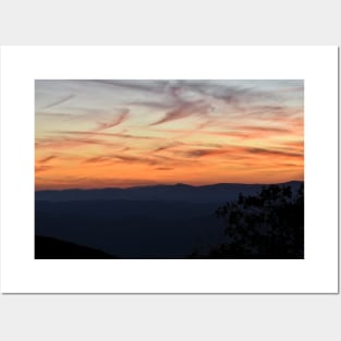 Reddish Knob Sunset Posters and Art